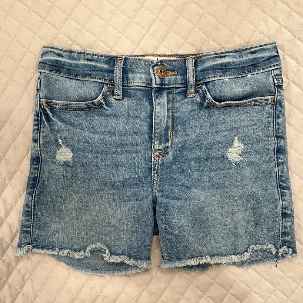 Abercrombie kids high rise bike shorts 9/10